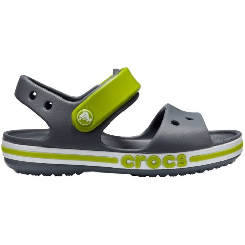 Sandały dla dzieci Crocs Bayaband szaro-zielone 205400 025 Crocs