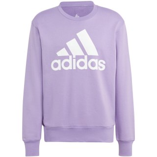 Bluza męska adidas Essentials French Terry Big Logo fioletowa IC9327 Adidas