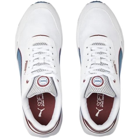 Buty damskie Puma Runtamed Plus biało-niebieskie 389237 01 Puma