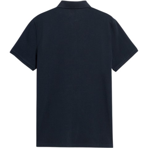 Koszulka męska polo 4F ciemny granat 4FSS23TPTSM039 30S 4F