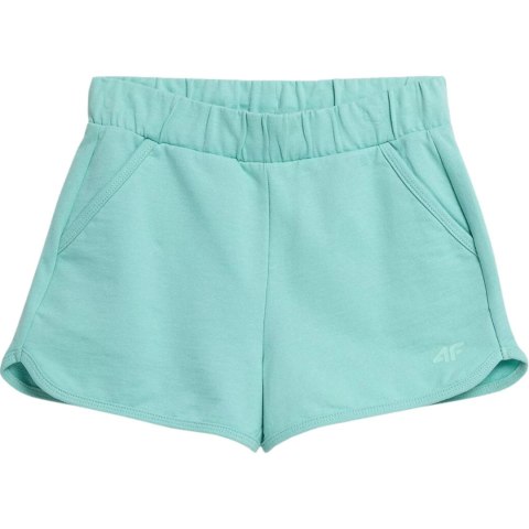 Spodenki dla dziewczynki 4F F099 miętowe 4FJSS23TSHOF099 47S 4F