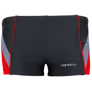 Spodenki kąpielowe dla chłopca Crowell Frankie szaro-czerwone kol.2 Crowell
