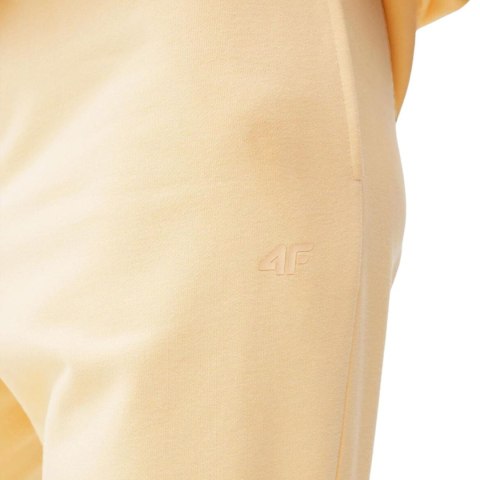 Spodnie damskie 4F F147 jasny żółty 4FSS23TTROF147 73S 4F