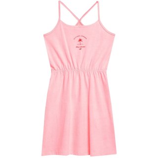 Sukienka dla dziewczynki 4F F026 jasny róż 4FJSS23TDREF026 56S 4F