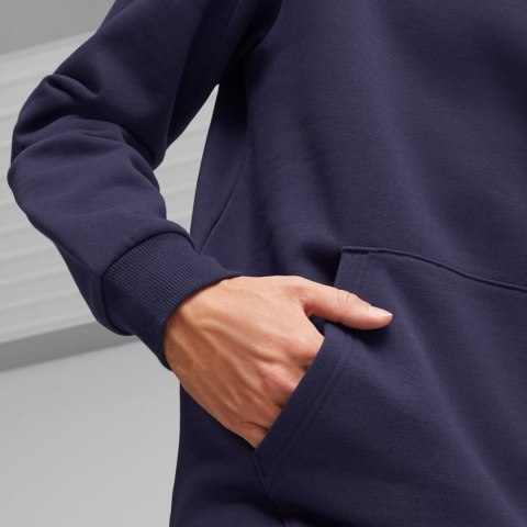 Bluza męska Puma ESS+ 2 Col Small Logo Hoodie FL granatowa 674471 06 Puma