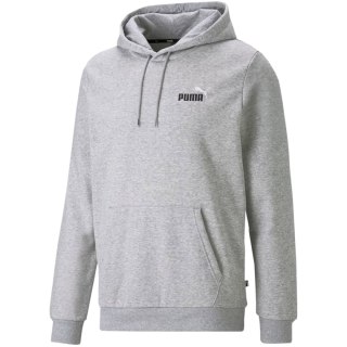 Bluza męska Puma ESS+ 2 Col Small Logo Hoodie FL szara 674471 04 Puma