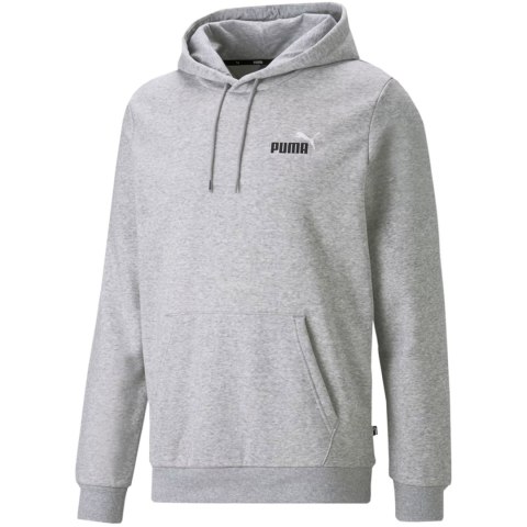 Bluza męska Puma ESS+ 2 Col Small Logo Hoodie FL szara 674471 04 Puma