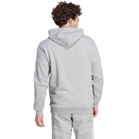 Bluza męska adidas Essentials Fleece 3-Stripes Hoodie szara IJ6474 Adidas