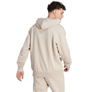 Bluza męska adidas Essentials French Terry Big Logo Hoodie beżowa IJ8584 Adidas