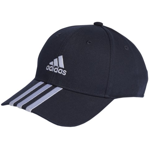 Czapka z daszkiem adidas 3-Stripes Cotton Twill Baseball granatowa II3510 Adidas