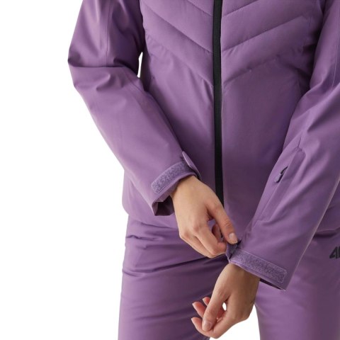 Kurtka narciarska damska 4F F122 ciemny fiolet 4FAW23TJACF122 50S 4F
