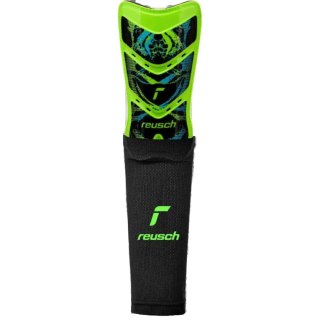 Ochraniacze piłkarskie Reusch Shinguard Attrakt Supreme zielone 5377040 555 Reusch