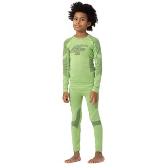 Bielizna bezszwowa dla chłopca 4F M093 zielony neon 4FJAW23USEAM093 41N 4F