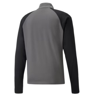 Bluza męska Puma teamLIGA 1/4 Zip Top szaro-czarna 657236 13 Puma