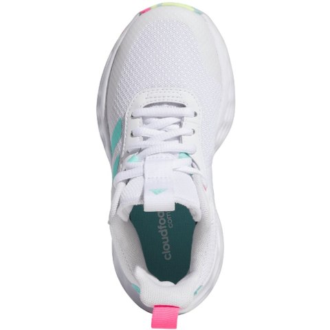 Buty dla dzieci adidas Ownthegame 2.0 biało-niebieskie IF2696 Adidas