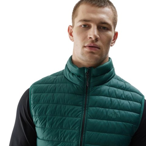 Kamizelka męska 4F M062 zielona 4FAW23TVESM062 41S 4F