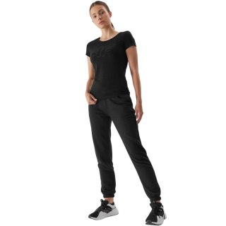 Koszulka damska 4F F0907 głęboka czerń 4FAW23TTSHF0907 20S 4F