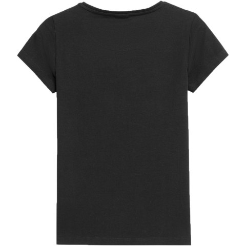 Koszulka damska 4F F0907 głęboka czerń 4FAW23TTSHF0907 20S 4F