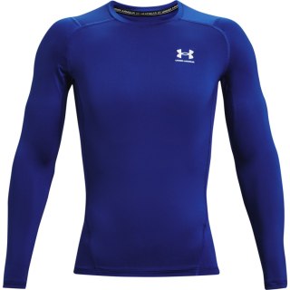 Koszulka męska Under Armour HG Armour Comp LS niebieska 1361524 400 Under Armour