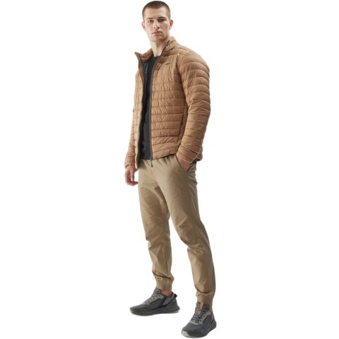 Kurtka męska pikowana 4F M239 jasny brąz 4FAW23TDJAM239 82S 4F