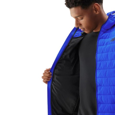 Kurtka męska pikowana 4F M240 kobalt 4FAW23TDJAM240 36S 4F