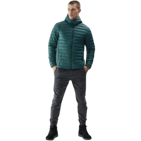 Kurtka męska pikowana 4F M240 zielona 4FAW23TDJAM240 41S 4F