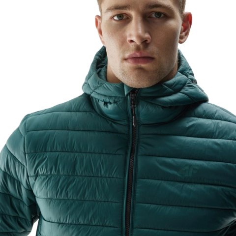 Kurtka męska pikowana 4F M240 zielona 4FAW23TDJAM240 41S 4F