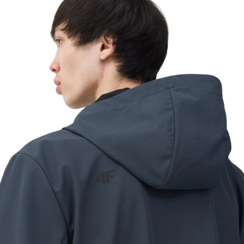 Kurtka męska softshell 4F M043 ciemny szary 4FSS23TSOFM043 23S 4F