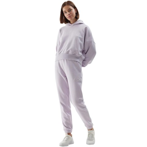 Spodnie damskie 4F CAS F472 jasny fiolet 4FAW23TTROF472 52S 4F