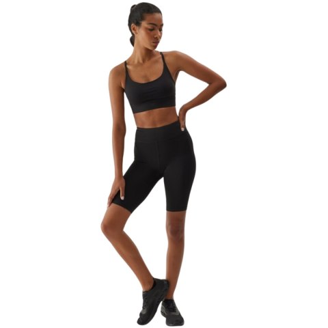 Stanik sportowy 4F F079 głęboka czerń 4FAW23USBAF079 20S 4F