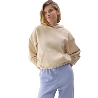 Bluza damska 4F F1057 kremowa 4FWSS24TSWSF1057 12S 4F