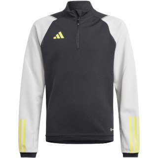 Bluza dla dzieci adidas Tiro 23 Competition Training Top czarno-szara HU1312 Adidas teamwear
