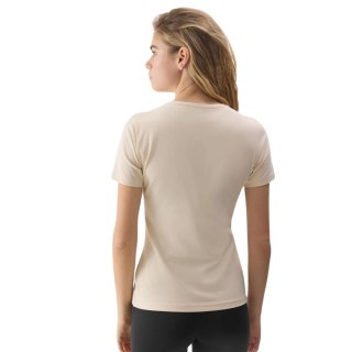 Koszulka damska 4F F1359 kremowa 4FWSS24TTSHF1359 12S 4F