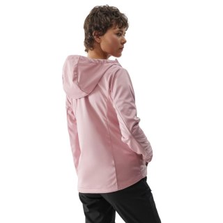 Kurtka damska softshell 4F F215 jasny róż 4FWSS24TSOFF215 56S 4F