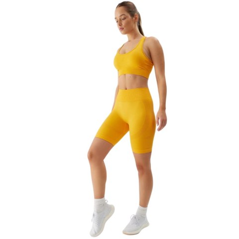 Spodenki damskie 4F FNK F496 pomarańczowe 4FWSS24TFSHF496 70S 4F