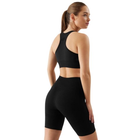 Stanik sportowy 4F F116 głęboka czerń 4FWSS24USBAF116 20S 4F