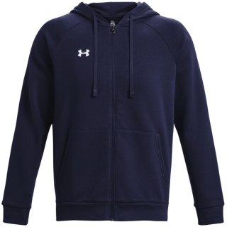 Bluza męska Under Armour Rival Fleece FZ Hoodie granatowa 1379767 410 Under Armour