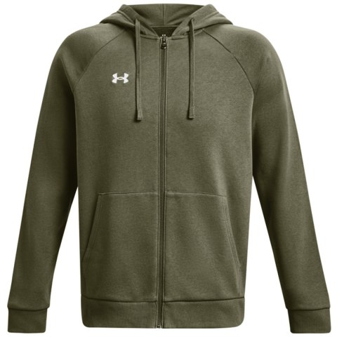 Bluza męska Under Armour Rival Fleece FZ Hoodie khaki 1379767 390 Under Armour