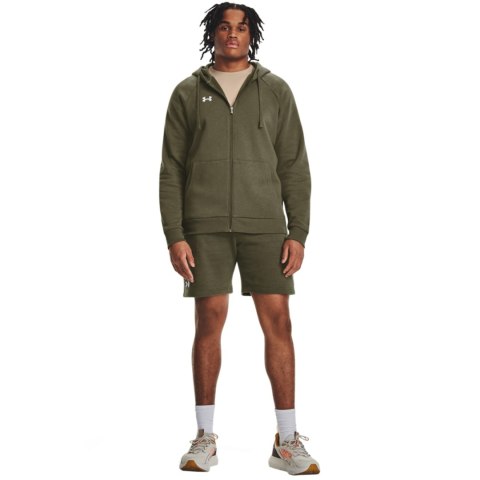 Bluza męska Under Armour Rival Fleece FZ Hoodie khaki 1379767 390 Under Armour