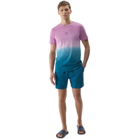 Koszulka męska 4F M1290 fioletowa 4FWSS24TTSHM1290 51S 4F