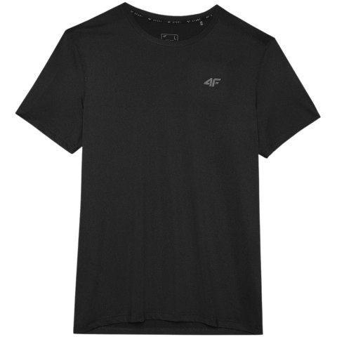 Koszulka męska 4F M598 głęboka czerń 4FWSS24TFTSM598 20S 4F