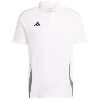 Koszulka męska adidas Tiro 24 Competition Polo biała IR7565 Adidas teamwear