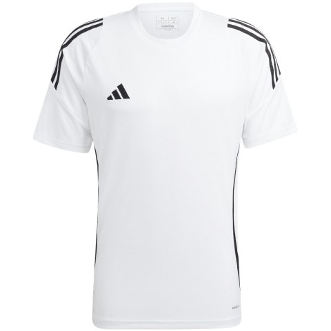 Koszulka męska adidas Tiro 24 Jersey biała IS1019 Adidas teamwear