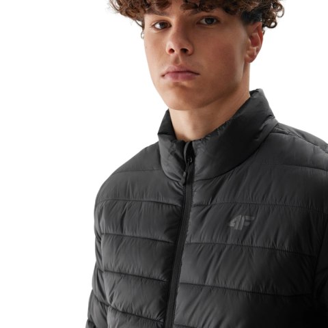 Kurtka męska pikowana 4F M376 głęboka czerń 4FWSS24TDJAM376 20S 4F