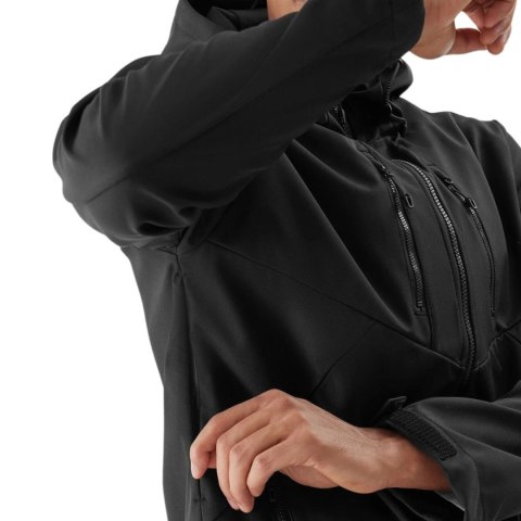 Kurtka męska softshell 4F M224 głęboka czerń 4FWSS24TSOFM224 20S 4F