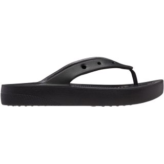 Klapki damskie Crocs Classic Platform Flip czarne 207714 001 Crocs