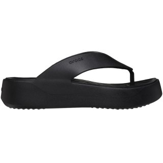 Klapki damskie Crocs Getaway Platform Flip czarne 209410 001 Crocs