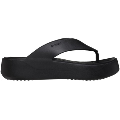 Klapki damskie Crocs Getaway Platform Flip czarne 209410 001 Crocs