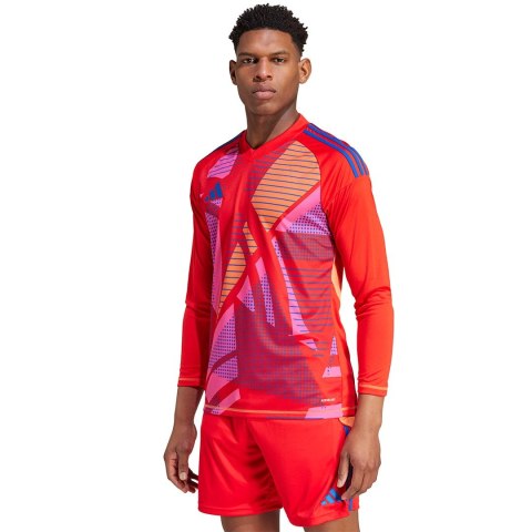 Koszulka bramkarska męska adidas Tiro 24 Competition Long Sleeve czerwona IN0407 Adidas teamwear