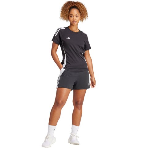Koszulka damska adidas Tiro 24 Sweat Tee czarna IJ9955 Adidas teamwear